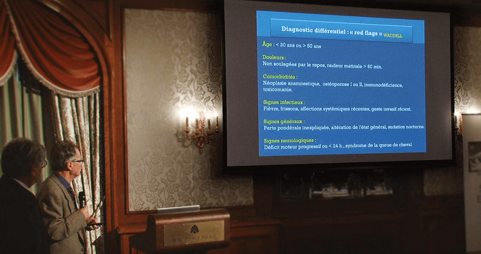 Rééducation et stabilisation en cas de lombalgie