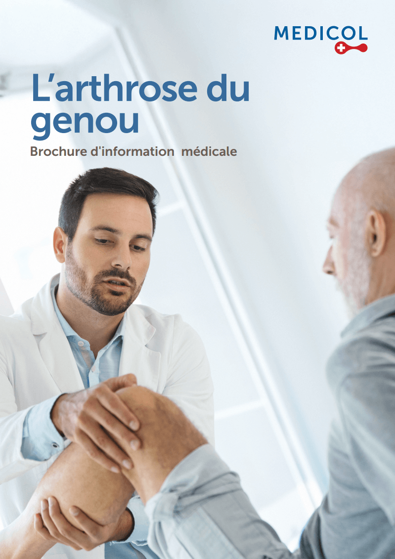 Brochure Arthrose du genou – Medicol Lausanne